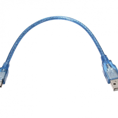 Cable usb bleu