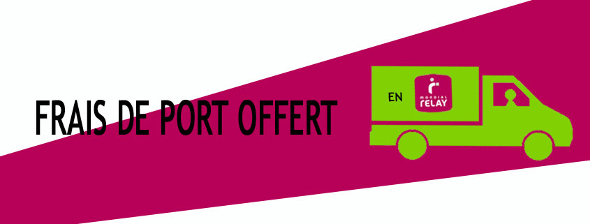 Frais de port offert 845x3