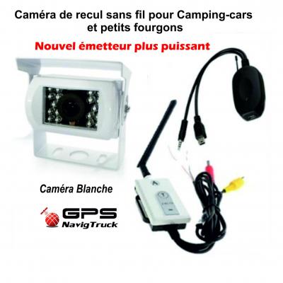 Caméra de Recul sans fil - Blanche ou Noire- Mini USB